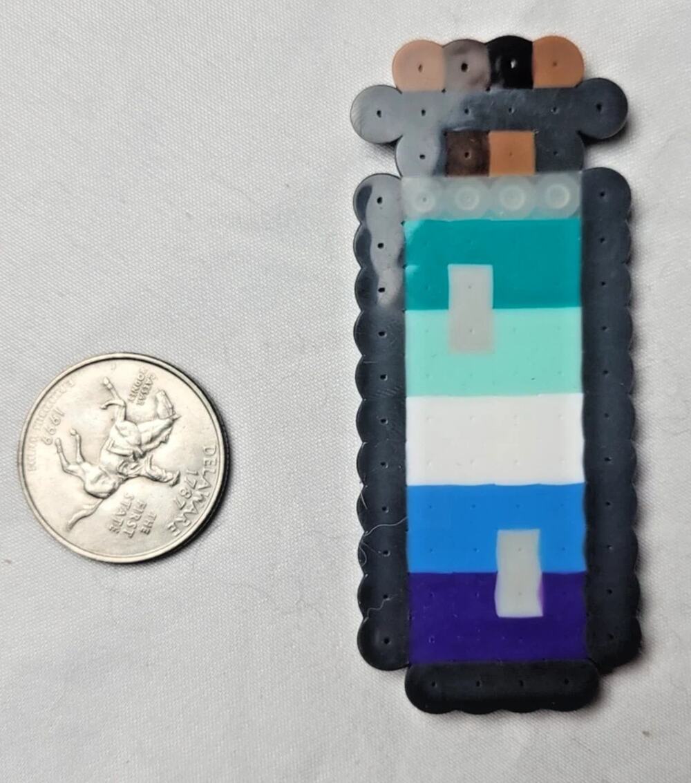Gay (5 Stripe) LGBT Potion Perler Pixel Art